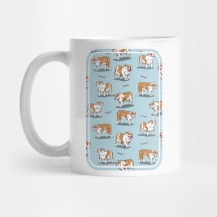 English bulldog pattern Mug